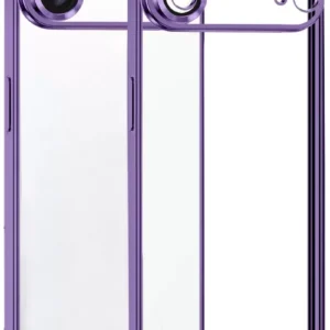 Newface Apple İphone 17 Air Razer Lensli Silikon - Mor