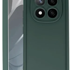 Newface Xiaomi Redmi Note 14 Pro 4g Kılıf Viera Silikon - Koyu Yeşil