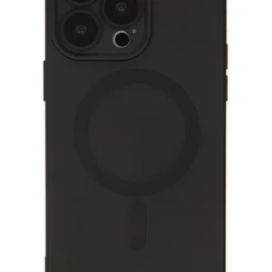 Newface İphone 13 Pro Kılıf Moshi Lens Magneticsafe Silikon - Siyah