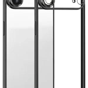 Newface Apple İphone 17 Air Razer Lensli Silikon - Siyah