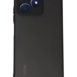 Newface Realme C53 Kılıf Montreal Silikon Kapak - Siyah