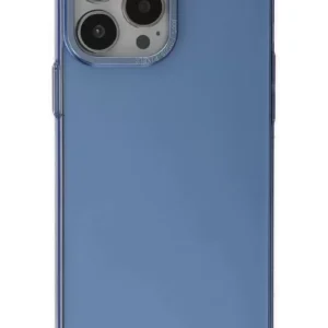 Newface İphone 14 Pro Kılıf Anka Pc Sert Metal Kapak - Mavi