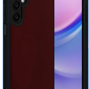 Newface Samsung Galaxy M15 Kılıf Aras Deri Kapak - Bordo