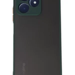 Newface Realme C53 Kılıf Montreal Silikon Kapak - Yeşil