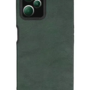 Newface Realme C35 Kılıf Loop Deri Silikon - Yeşil