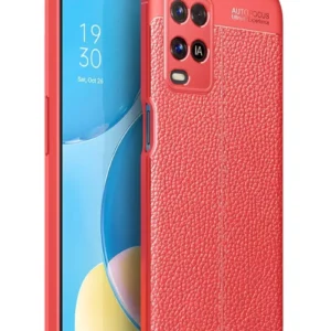 Newface Oppo A54 4g Kılıf Auto Focus Kapak - Kırmızı