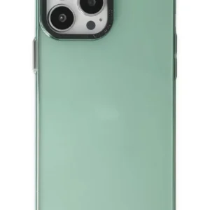 Newface İphone 14 Pro Kılıf Anka Pc Sert Metal Kapak - Yeşil