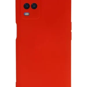 Newface Oppo A54 4g Kılıf Nano İçi Kadife Silikon - Kırmızı