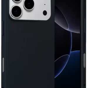 Newface Apple İphone 17 Pro Nano İçi Kadife Silikon - Siyah