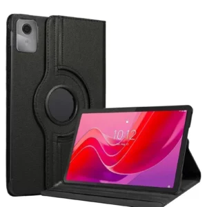Newface Lenovo Tab M11 Tb330fu 360 Tablet Deri Kılıf - Siyah
