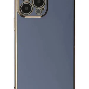 Newface İphone 15 Pro Max Kılıf Volet Silikon - Mavi