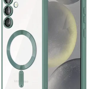 Newface Samsung Galaxy A15 4g Kross Magneticsafe Kapak - Koyu Yeşil