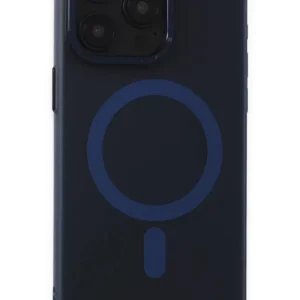 Newface İphone 15 Pro Max Kılıf Lodos Magneticsafe Mat Kapak - Mavi
