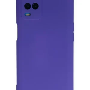 Newface Oppo A54 4g Kılıf Nano İçi Kadife Silikon - Mor