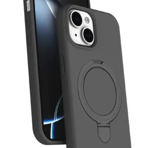Newface Apple İphone 15 Plus Regal Magsafe Standlı Kapak - Titan Gri
