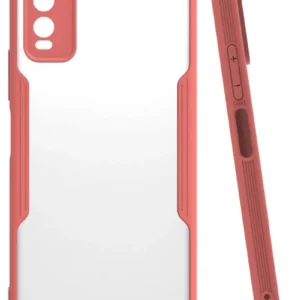 Newface Vivo Y11s Kılıf Platin Silikon - Pembe