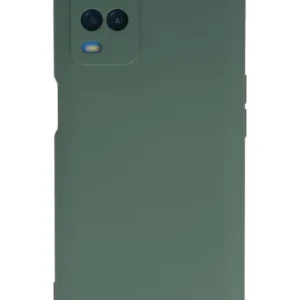 Newface Oppo A54 4g Kılıf Nano İçi Kadife Silikon - Koyu Yeşil