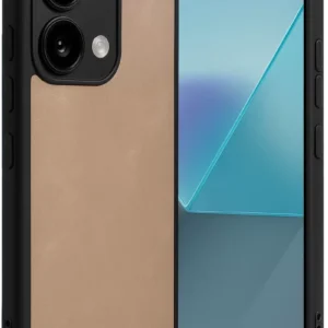 Newface Xiaomi Redmi Note 13 Pro 4g Kılıf Aras Deri Kapak - Pudra