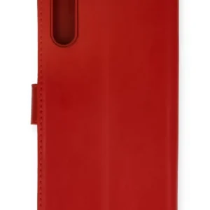 Newface Huawei P Smart S Kılıf Trend S Plus Kapaklı Kılıf - Kırmızı