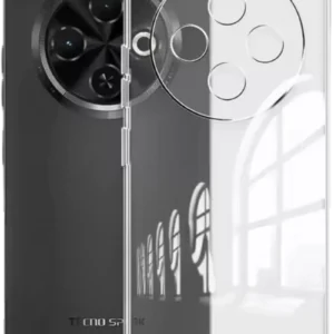 Newface Tecno Spark 30c Kılıf Lüx Şeffaf Silikon