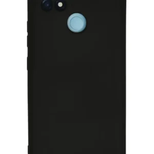 Newface Realme C21 Kılıf Nano İçi Kadife Silikon - Siyah