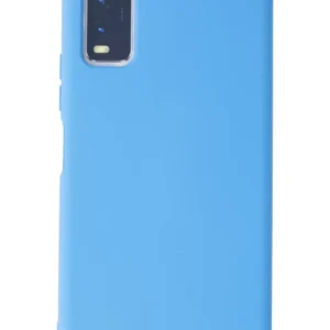 Newface Vivo Y11s Kılıf Nano İçi Kadife Silikon - Mavi