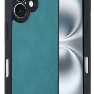 Newface İphone 16 Kılıf Aras Deri Kapak - Açık Yeşil