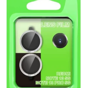 Newface Xiaomi Redmi Note 13 Pro 5g Raze Metal Kamera Lens - Gümüş