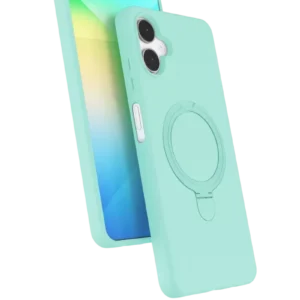 Newface Samsung Galaxy A06 Regal Magsafe Standlı Kapak - Su Yeşili