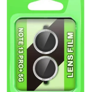 Newface Xiaomi Redmi Note 13 Pro Plus Raze Metal Kamera Lens - Gümüş