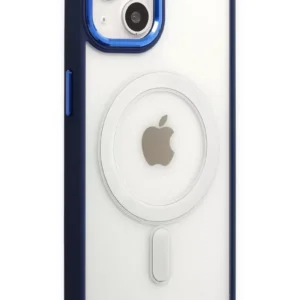 Newface İphone 15 Pro Kılıf Room Magneticsafe Silikon - Lacivert