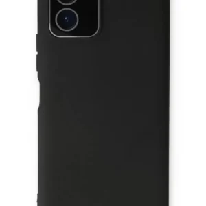 Newface Vivo Y15s Kılıf Lansman Glass Kapak - Siyah