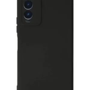 Newface Tecno Camon 18 Kılıf Nano İçi Kadife Silikon - Siyah