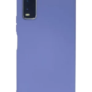 Newface Vivo Y11s Kılıf Nano İçi Kadife Silikon - Lila