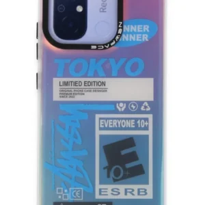 Newface Xiaomi Redmi 12c Kılıf Estoril Desenli Kapak - Estoril - 1