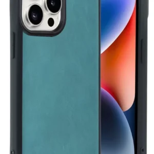 Newface İphone 14 Pro Max Kılıf Aras Deri Kapak - Açık Yeşil