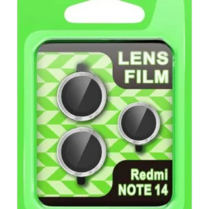 Newface Xiaomi Note 14 5g Raze Metal Kamera Lens - Gümüş