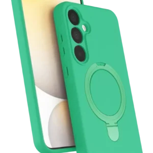 Newface Samsung Galaxy A55 5g Regal Magsafe Standlı Kapak - Yeşil