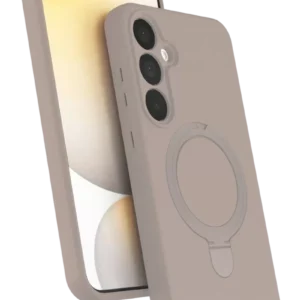 Newface Samsung Galaxy A55 5g Regal Magsafe Standlı Kapak - Çöl Titanyum