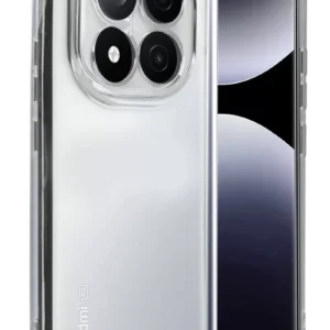 Newface Xiaomi Redmi Note 14 Pro 5g Kılıf Razer Lensli Silikon - Gümüş