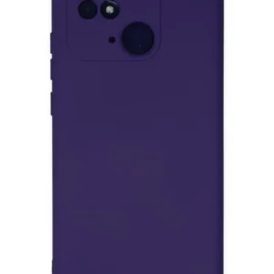 Newface Xiaomi Redmi 10c Kılıf Nano İçi Kadife Silikon - Mor