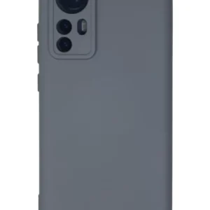 Newface Xiaomi Mi 12 Kılıf Nano İçi Kadife Silikon - Gri
