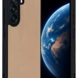 Newface Samsung Galaxy A36 Kılıf Aras Deri Kapak - Pudra