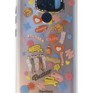 Newface Xiaomi Redmi Note 9 Kılıf Estoril Desenli Kapak - Estoril - 16