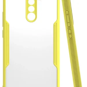 Newface Xiaomi Redmi 9 Kılıf Platin Silikon - Sarı