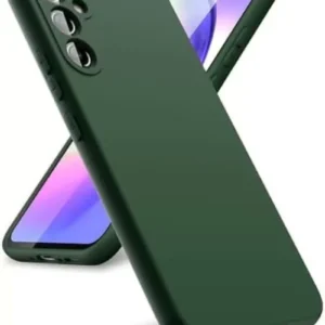 Newface Samsung Galaxy A24 4g Kılıf First Silikon - Koyu Yeşil