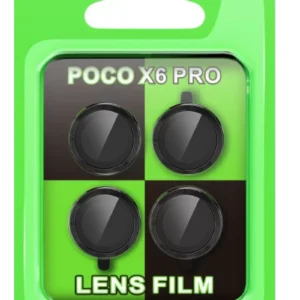 Newface Xiaomi Poco X6 Pro Raze Metal Kamera Lens - Siyah