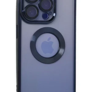 Newface İphone 15 Pro Max Kılıf Slot Silikon - Lacivert