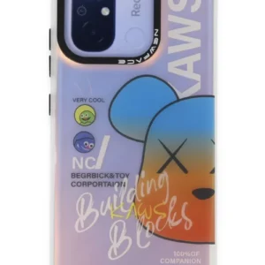 Newface Xiaomi Redmi 12c Kılıf Estoril Desenli Kapak - Estoril - 6