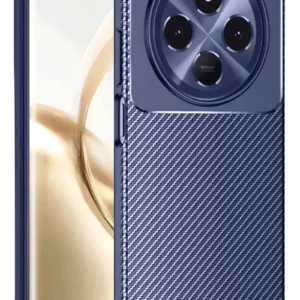 Newface Tecno Spark 30 Kılıf Auto Focus Karbon Kapak - Lacivert